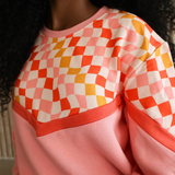 Sweatshirt Borstvoeding - Retro Sunset