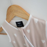 Bamboo Sleeping Bag 1.5 TOG - Lovehearts