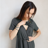 Kopenhagen T-Shirt Kleid Charcoal