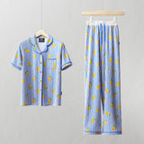 Set pigiama donna Limoni mediterranei