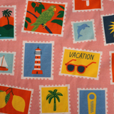 Cartolina con set PJ per bambini