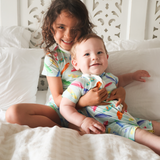 Kinderen Shortie PJ-set Surf