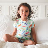 Kinderen Shortie PJ-set Surf