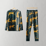 Kinder PJ Set Cheetah