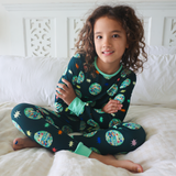 Modèle d'ensemble de pyjamas pour enfants