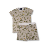 Kinderen Shortie PJ Set Olijven