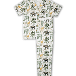 Women's Bamboo Pyjama Long Set - Jungle - Zipster